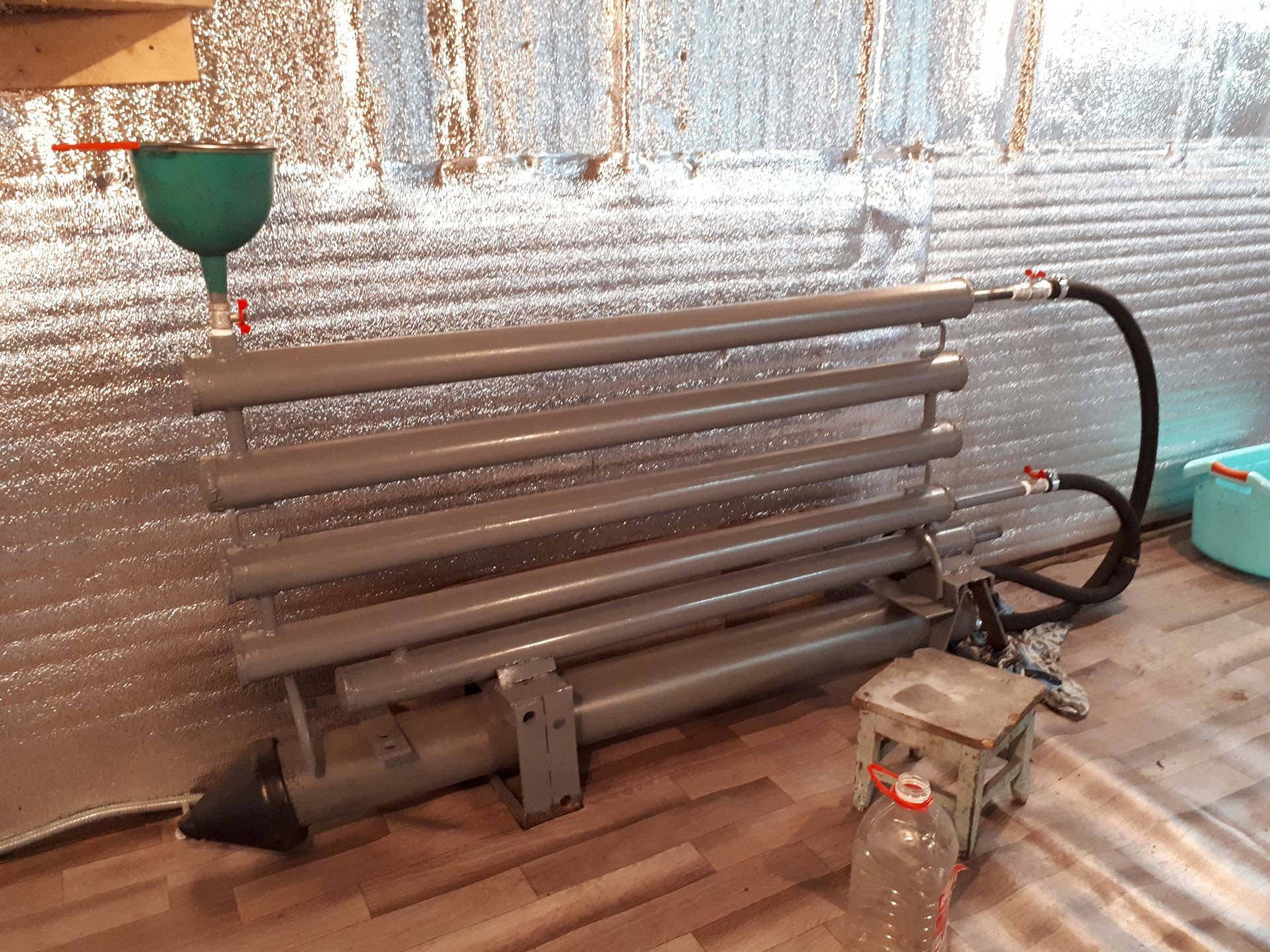 Appareils de chauffage faits maison pour la maison, le chalet et le garage - mazout, gaz