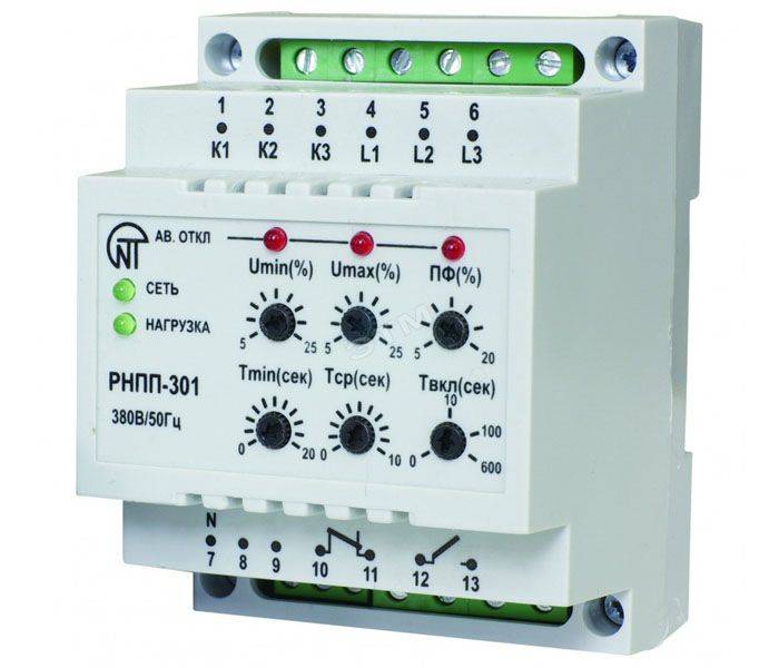 Relais de contrôle de tension: principe de fonctionnement, circuit, nuances de connexion