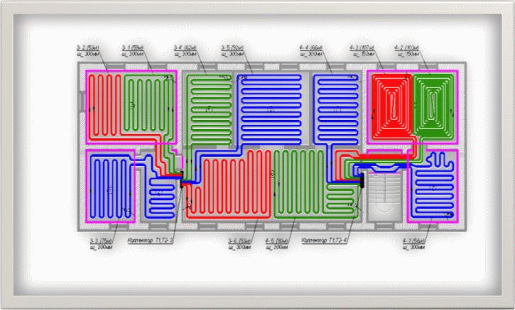 Calcul d'un plancher d'eau chaude