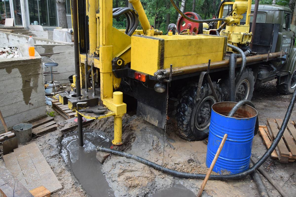 Carottage de puits, technologie - forage de puits pour l'eau