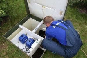 Comment la fosse septique Topas est-elle entretenue en hiver