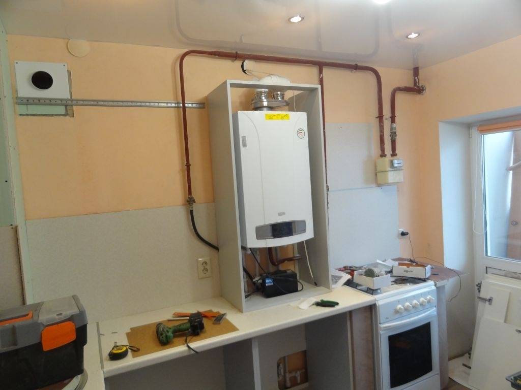 Chauffage au gaz individuel autonome dans l'appartement