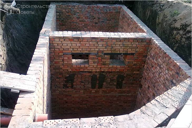 Comment une fosse de drainage en brique est construite: options et méthodes d'aménagement