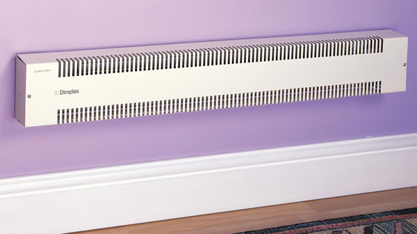 Installation de convecteurs au mur