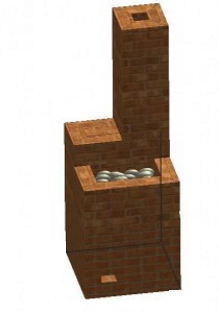 Comment faire un poêle en brique et en métal pour un bain