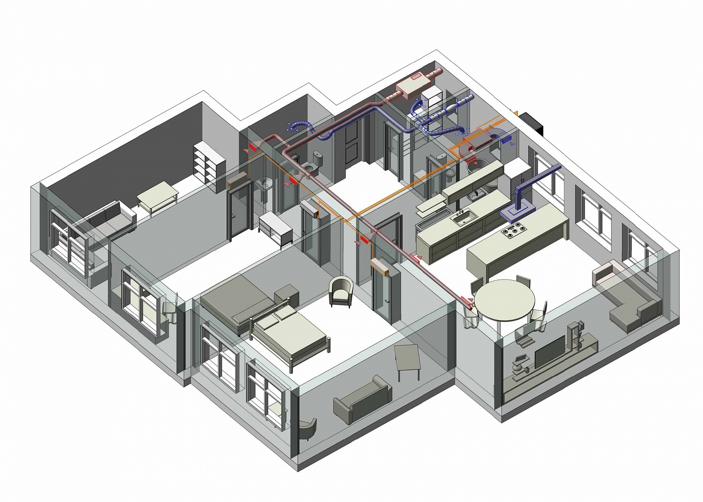 Comment organiser la ventilation forcée dans l'appartement de vos propres mains