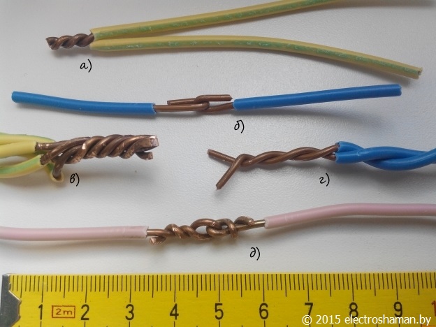 Comment tordre les fils ensemble