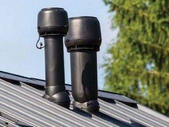 Installation d'un champignon de ventilation sur le toit: types et méthodes d'installation d'un déflecteur sur un tuyau d'échappement