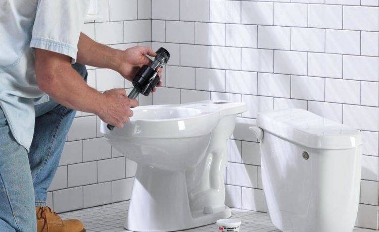 Installation d'installation de toilettes: instructions d'installation