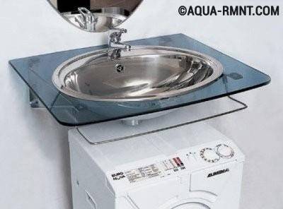 Installation de robinets pour connecter la machine à laver à l'alimentation en eau