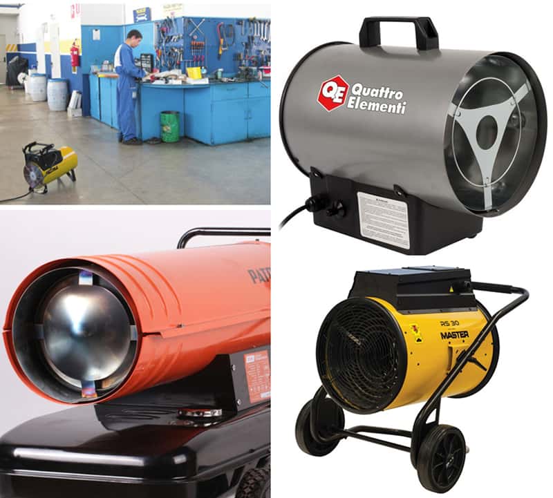 Dispositif et critères de sélection pour un pistolet à gaz chauffant