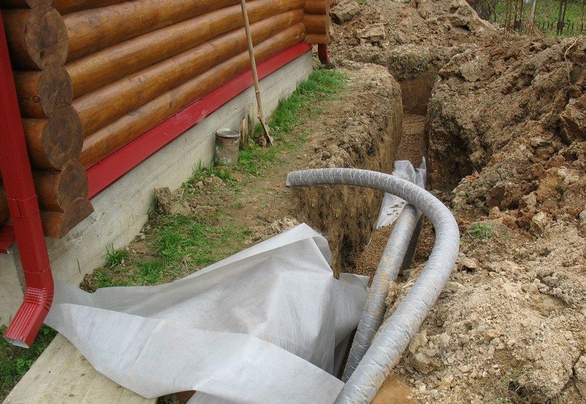Drainage des murs de la fondation: technologie et schémas d'aménagement du drainage