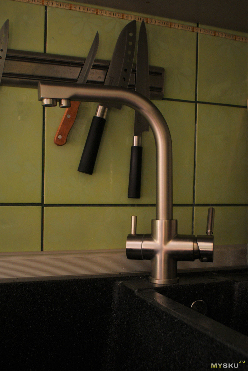 Installation d'un robinet dans la cuisine instructions étape par étape