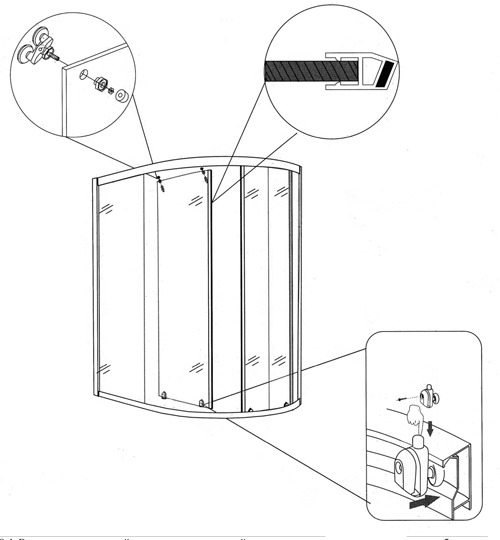 Comment assembler un receveur de douche: caractéristiques d'installation des options typiques