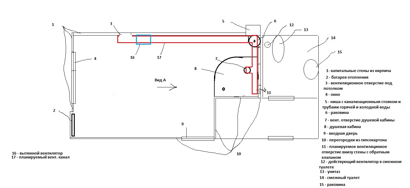 Réparation de la ventilation dans les toilettes et la salle de bain: comment réparer la hotte dans la salle de bain de vos propres mains