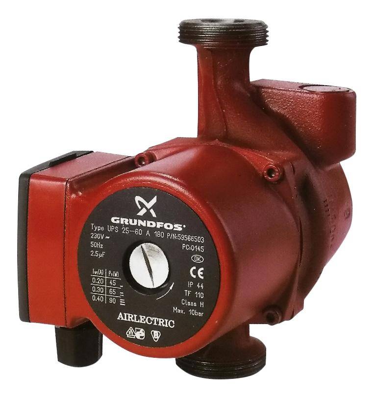 Pompe de circulation Grundfos : modèles, spécifications