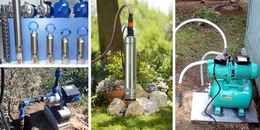 Pompe de drainage pour un puits - types, nuances, le meilleur choix sur