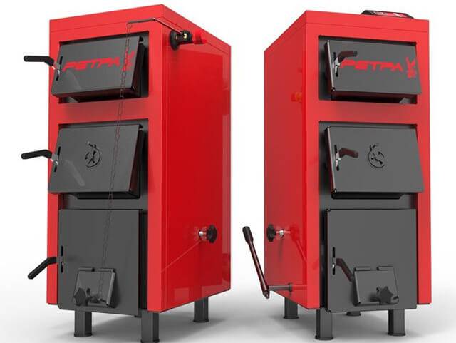 Chaudières à pyrolyse: principe de fonctionnement et types de chaudières à combustion longue