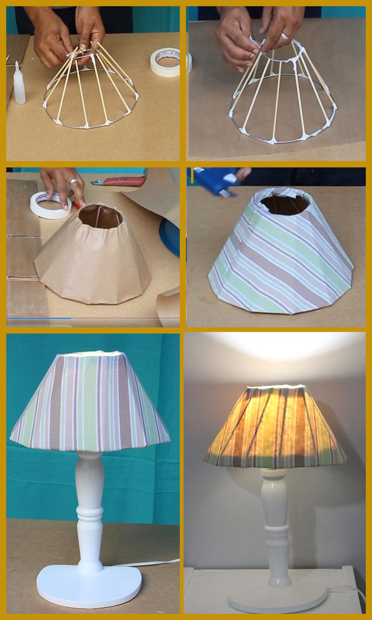 Abat-jour DIY : pour lustre, lampadaire, lampe à poser