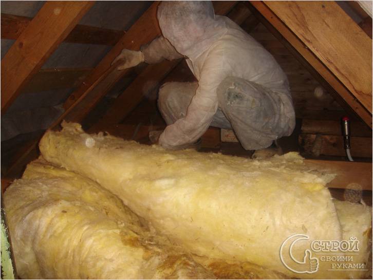 Comment isoler le plafond du côté du grenier - types d'isolation, leur installation (+ schémas) | conseils de construction