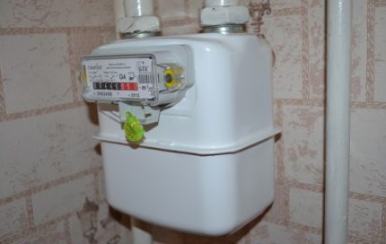 Comment vérifier un compteur de gaz sans démontage, en tenant compte de la durée de vie
