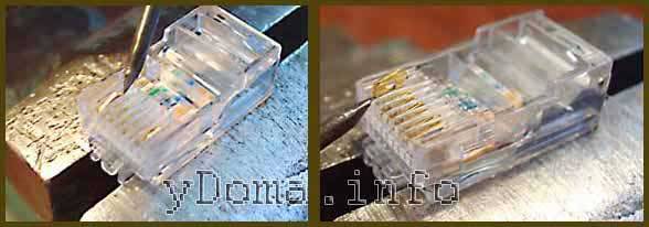 Brochage du câble paire torsadée RJ45 : schémas de câblage et règles de sertissage