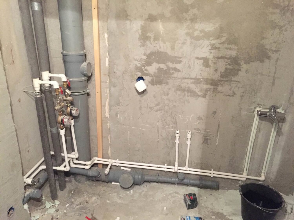 Plomberie en polypropylène à faire soi-même - installation!