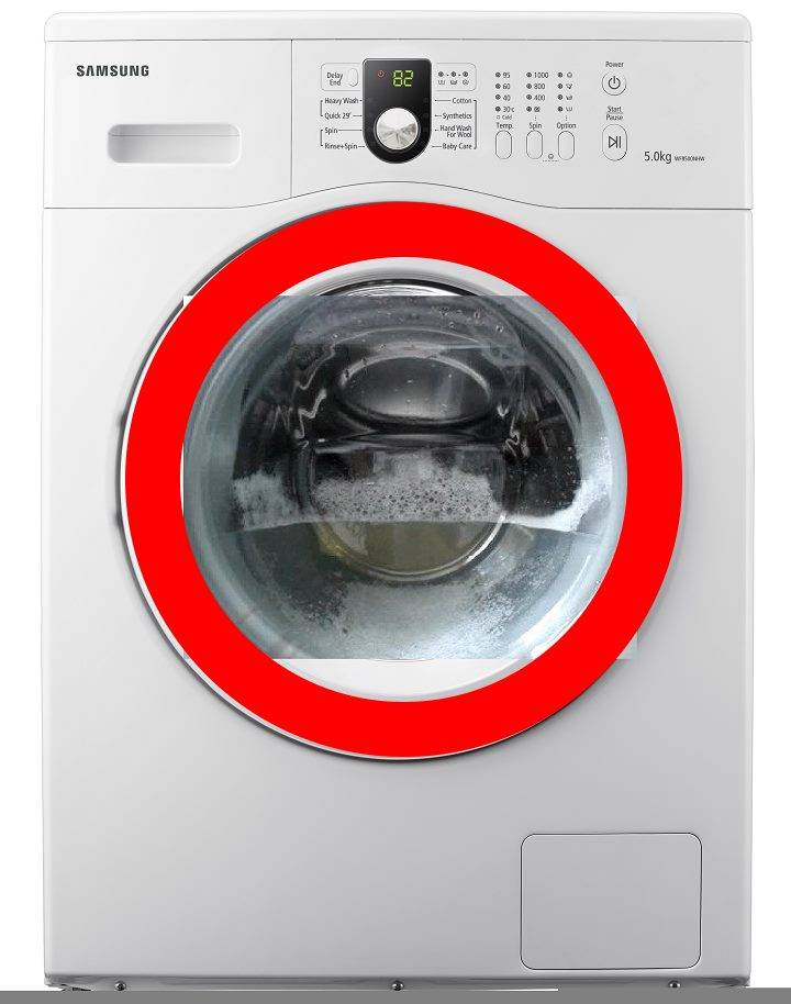 Comment forcer l'évacuation de l'eau d'une machine à laver cassée