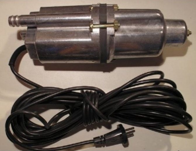 Pompe vibrante submersible "Brook": un aperçu de la conception, des caractéristiques + des avis de consommateurs