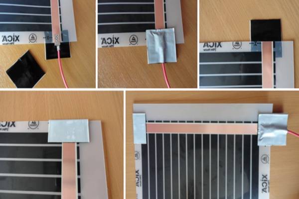 Caractéristiques de la connexion d'un chauffage au sol de type film