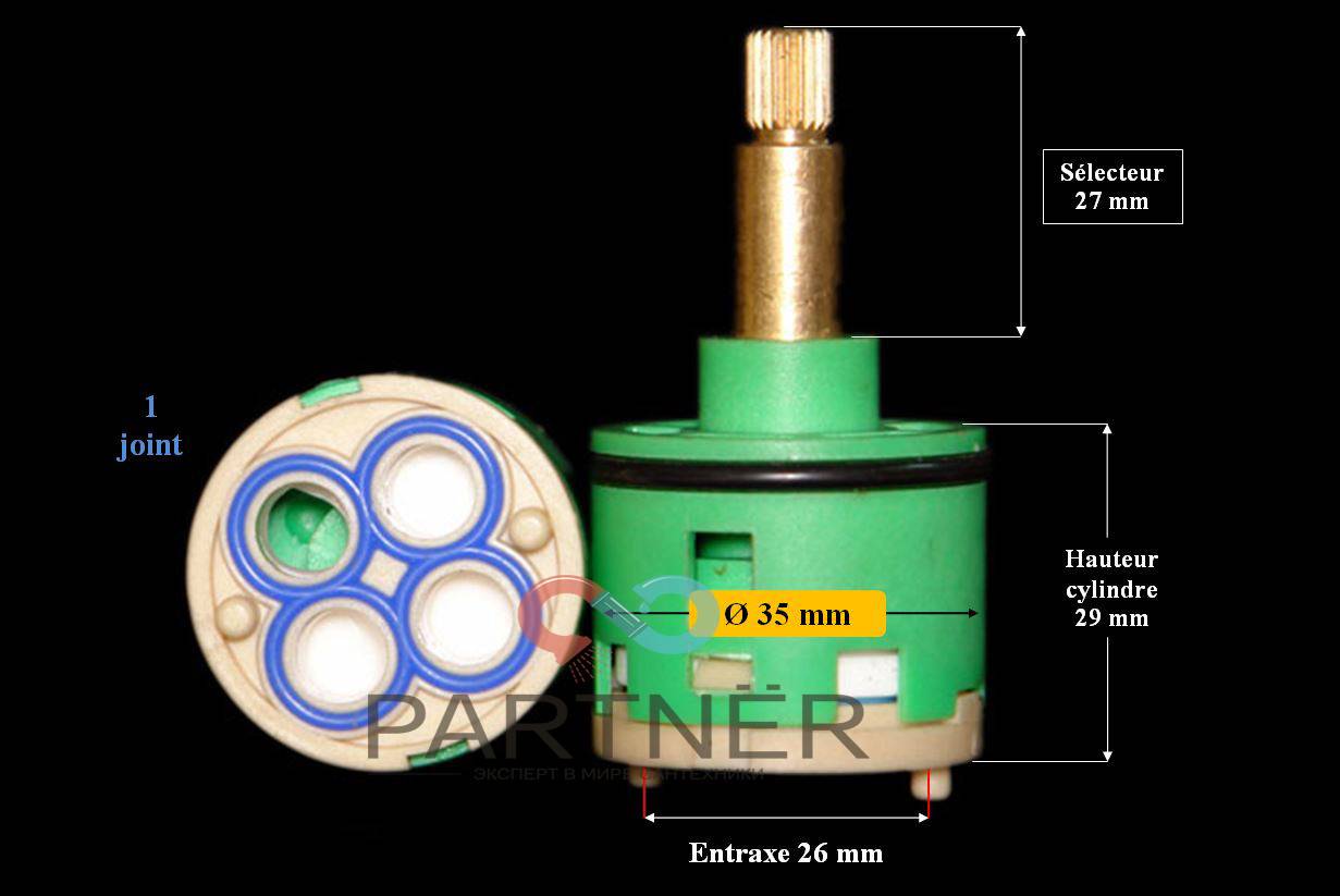 Cartouches de douche : 3 types de robinets