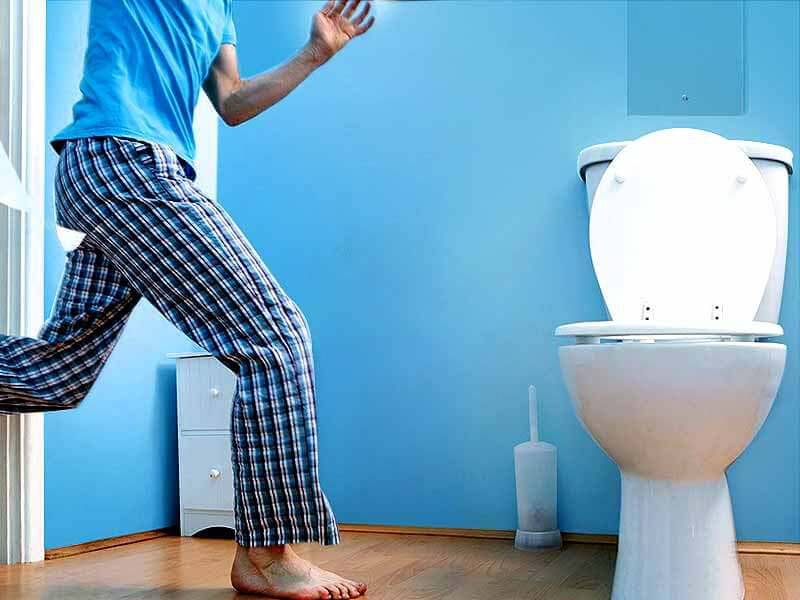 Pourquoi tu ne peux pas supporter quand tu veux aller aux toilettes