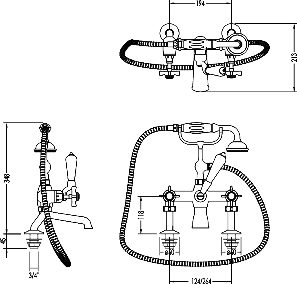 Comment installer un mélangeur à bord d'une baignoire avec douche: installation à faire soi-même d'un robinet à mortaise
