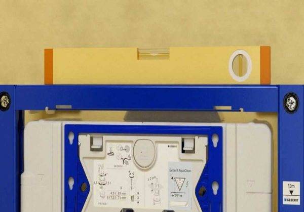 Installation d'installation de toilettes: instructions détaillées pour l'installation d'un WC suspendu