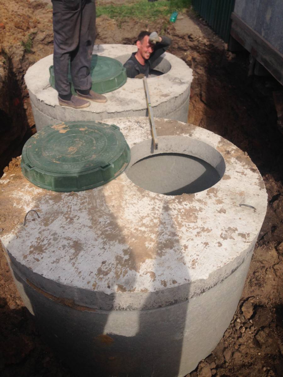 Aménagement à faire soi-même d'un puits à partir d'anneaux en béton