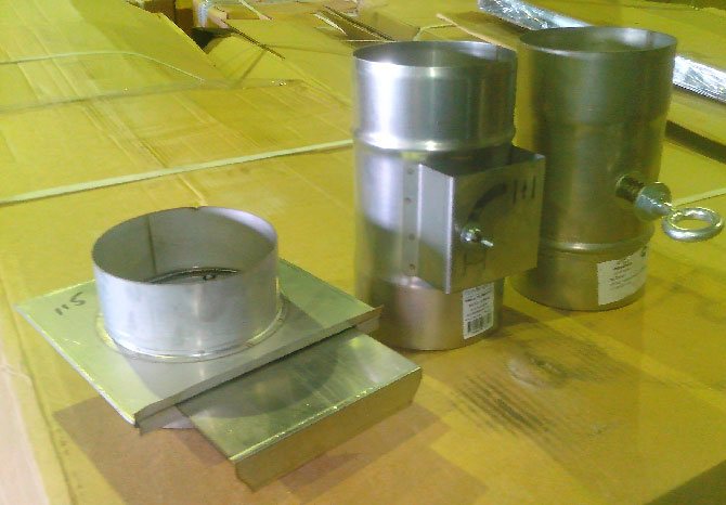 Amortisseur de cheminée: types, appareil et installation