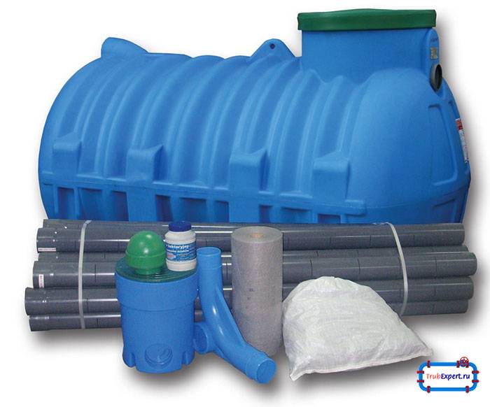 Fosse septique en cèdre