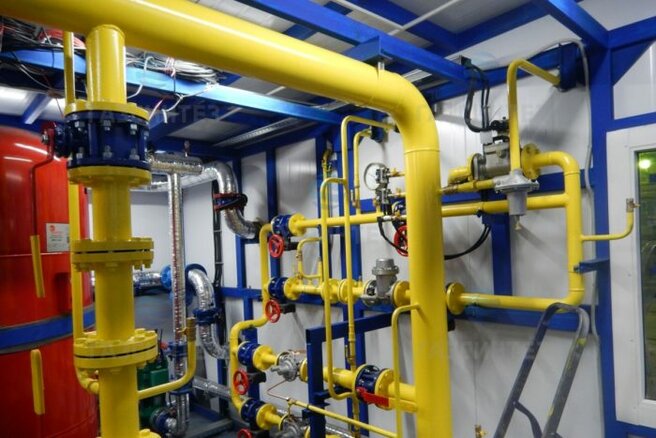 Schéma d'une chaufferie de maison privée: principe d'automatisation et disposition des équipements