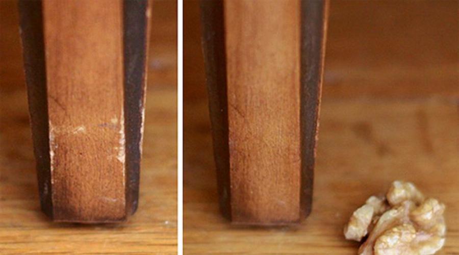 Comment enlever les éraflures des meubles ?