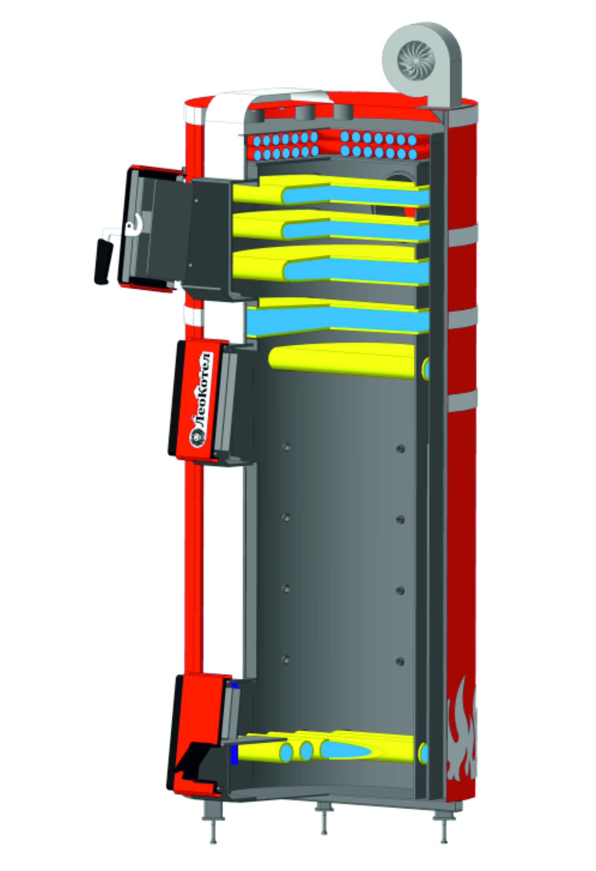 Chaudières à combustible solide à double circuit: avantages et inconvénients des chaudières à combustible solide et de leur structure