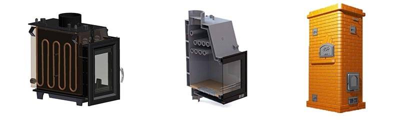 Poêles à bois fusée, leurs variétés et assemblage