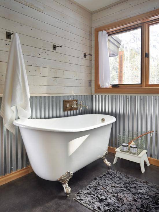 Salle de bain dans une maison en bois: règles d'aménagement et finitions