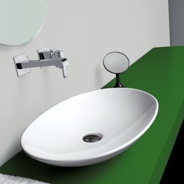 Lavabos avec comptoirs (95 photos): toiles pour bols ronds en fonte et acrylique, comment le faire soi-même, verre et bois