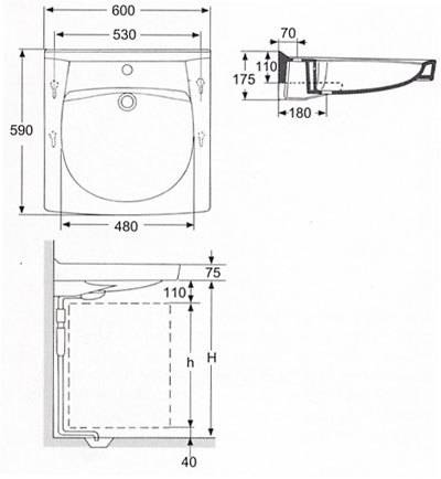 Évier au-dessus de la machine à laver: types, comment choisir, installation et installation