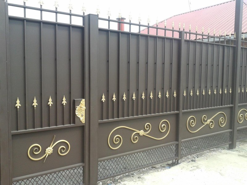 Types de portails pour une maison privée: nuances de choix + étapes d'installation à faire soi-même