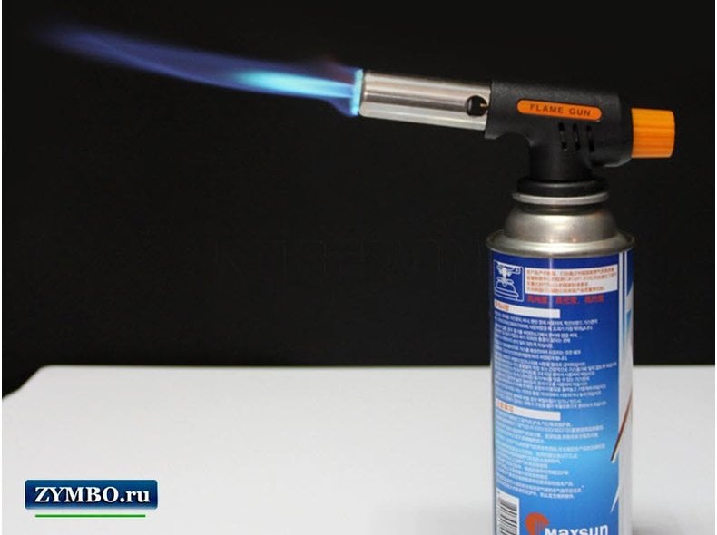 Appareil brûleur à gaz, démarrage et réglage de la flamme, préconisations de démontage et de stockage