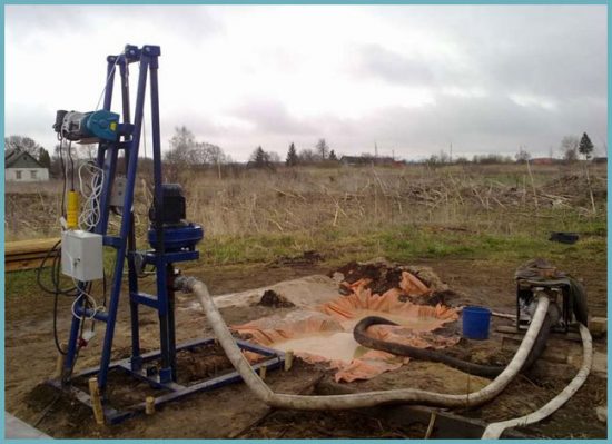 Forets pour forer des puits: comment le faire soi-même, dessins de conception manuels - machine maison