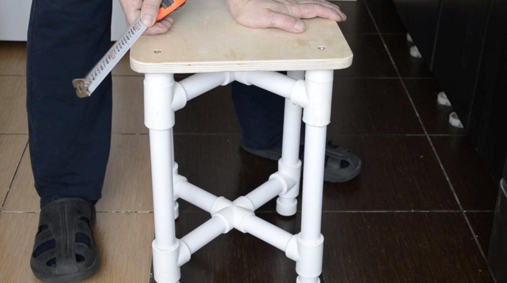 Meubles de bricolage en tuyaux de polypropylène