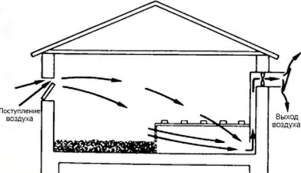Comment faire de la ventilation dans le poulailler en hiver