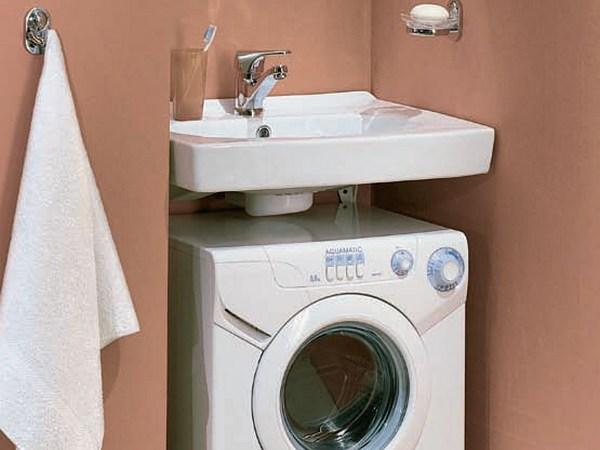 Évier au-dessus de la machine à laver: caractéristiques d'installation et d'installation